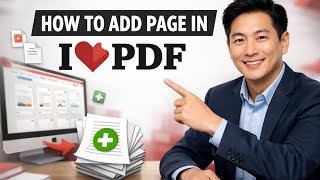 How to ADD PAGE in iLovePDF (Step by Step)