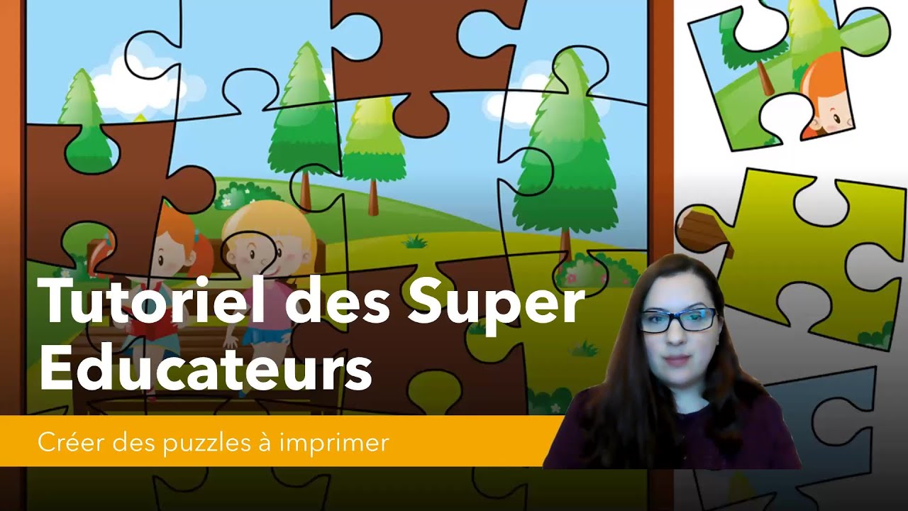 Tutoriel puzzles educatifs DIY