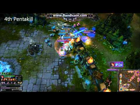 Lol five penta kills in one game with Fiora!