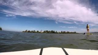 preview picture of video 'Gopro: Stand Up Paddle na Barra de Ibiraquera - Imbituba/SC'