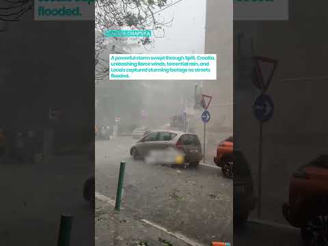 Fierce Weather In Croatia