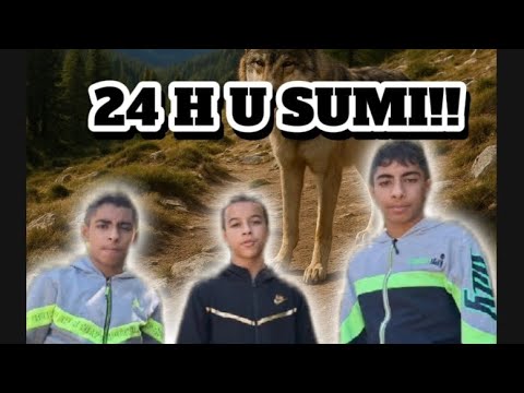 Preživljavamo 24h u šumi bez hrane*našli bunker😱*