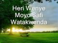 E R Mwansasu Hari Mwenye Moyo Safi
