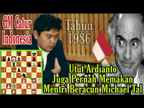 UTUT ADIANTO VOMITS AFTER EATING MINISTER MIKHAEL TAL❗ Mikhael Tal's Strategy Is Difficult for Op...