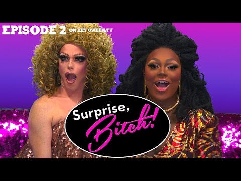 Morgan McMichaels & Mayhem Miller on Surprise, Bitch! : S1E2 Pepper Spray Melee | Hey Qween