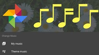 Create a Movie with your own music in Google Photos (Android)