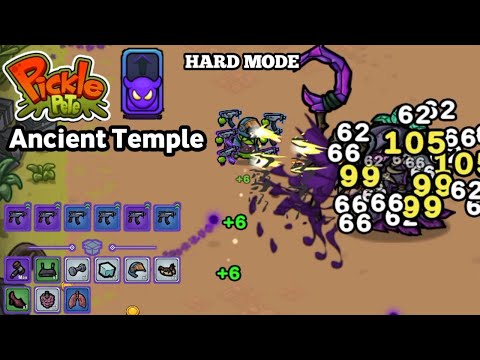 Pickle Pete: Survivor - HARD Ancient Temple Gameplay Walkthrough (Android, iOS)