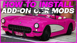 How To Install Car Mods in GTA V / GTA 5 *2023* EASY METHOD!! ADD-ON Car Mod