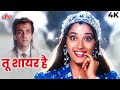 Alka Yagnik Tu Shayar Hain Main Teri Shayari 4K Video Madhuri Dixit Nadeem Shravan Songs