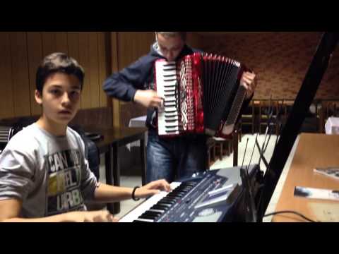 Nikola i Miloš na času...