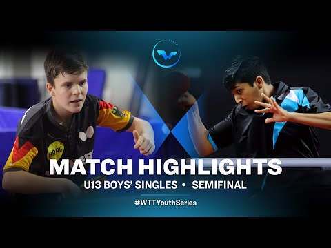 Noah Hersel vs Gupta Atherva | WTT Youth Contender Otočec | U13 BS SF