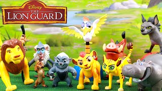 The Lion Guard 10 Piece Deluxe Figure Set Toy Unboxing Target Exclusive