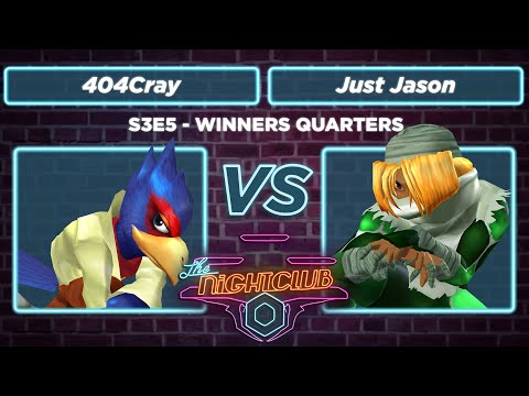 The Nightclub S3E5: 404Cray (Falco) vs Just Jason (Sheik) - Winners Quarters SSBM