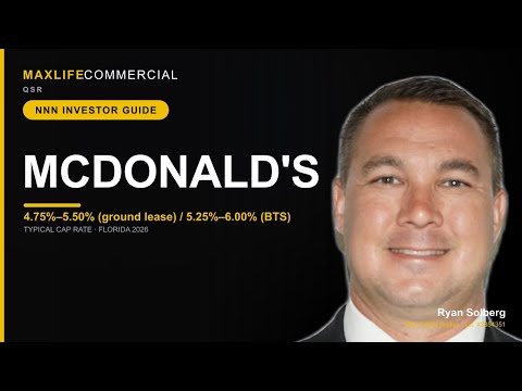 McDonald's NNN Investor Guide — Cap Rates, Lease Structure & Investment Analysis