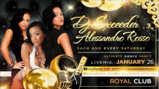 Dj Exceeder & Alessandro Rosso - LiveMix @ Royal Club & Lounge Iclod, Cluj (26 Ianuarie 2013)