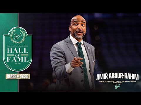 2025 USF Athletics Hall of Fame: Amir Abdur-Rahim