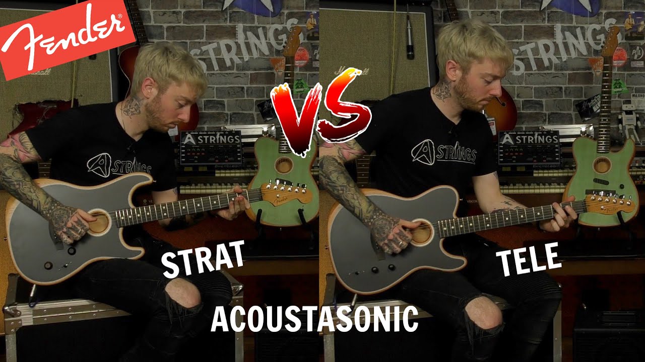Acoustasonic Strat VS Tele: Which one is better?