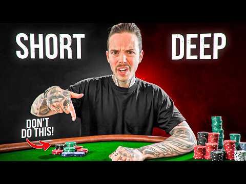 Short vs. Deep Stack: The Huge Adjustment You’re Missing
