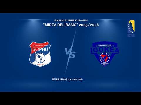 KK Borac WWIN 🆚 KK Igokea m:tel | 20:00 | Polufinale KUP-a BiH 2025/26 🏆