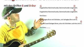 Gitarre spielen - Einsteiger (Tag 1) Eisgekühlter Bommerlunder Gitarre lernen online