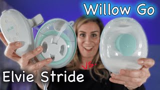 Willow Go Vs  Elvie Stride | Best Breast pump that insurance