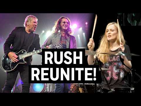 RUSH REUNITE! 2026 Tour, New Drummer