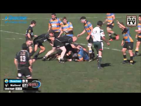 2015 NHRU Elimination Final Premier 2 Highlights   Southern Beaches v Maitland