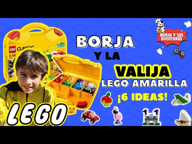 Vídeo relacionado con LEGO 10713 Classic Maletín Creativo, Juguete de Almacenamiento de Ladrillos de Colores & 11023 Classic Base Verde de 48x48 Tacos, Placa Tablero de Construcción y Expansión