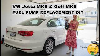 VW Jetta MK6 & Golf MK6 Fuel Pump Replacement DIY
