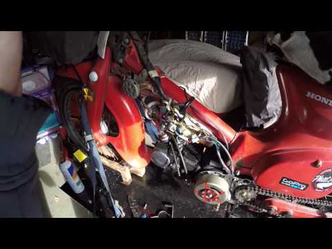 How to wire a Lifan Honda clone to a 1982 Honda C70 Passport