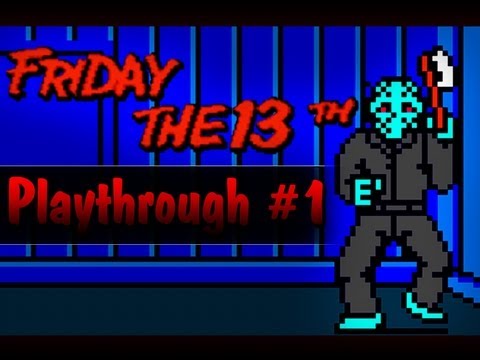 Friday the 13Th Playthrough (Mark) Flawless No Death Longplay NES Nintendo Video