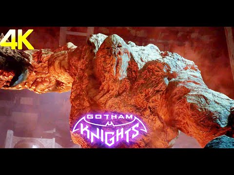 CLAYFACE Boss Fight - Gotham Knights (#GothamKnights Red Hood Clayface 4K Cutscene)
