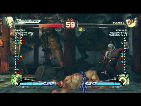 ishigantou [Gen] Vs o wa re jp [Honda] SSF4 Arcade Edition 2012 720 HD