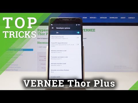 TRICKS & TIPS VERNEE Thor Plus - Hidden Features / Useful Apps