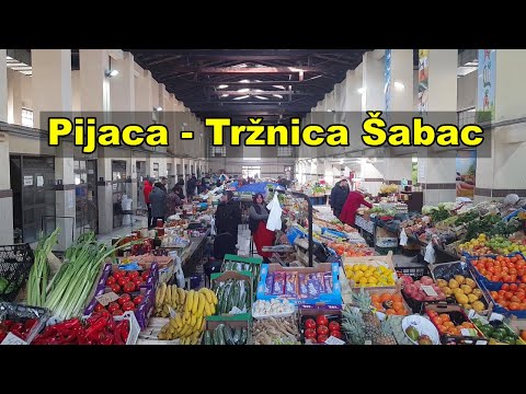 Tržnica - pijaca Šabac Zelena pijaca