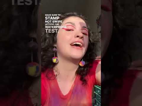 How to make your water activated liner waterproof!💦 Graphic Liner Tips