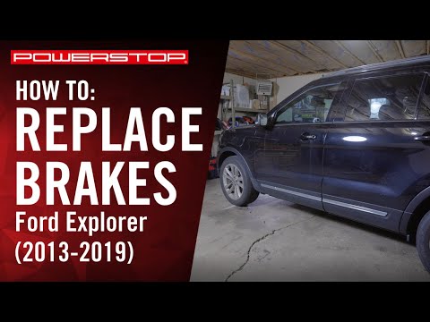 How To Replace Brakes Ford Explorer (2013 - 2019) | PowerStop