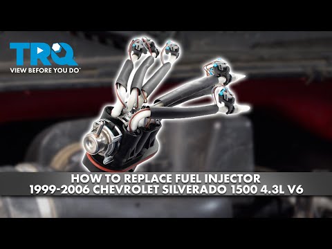 How to Replace Fuel Injector 1999-2006 Chevrolet Silverado 1500 4.3L V6