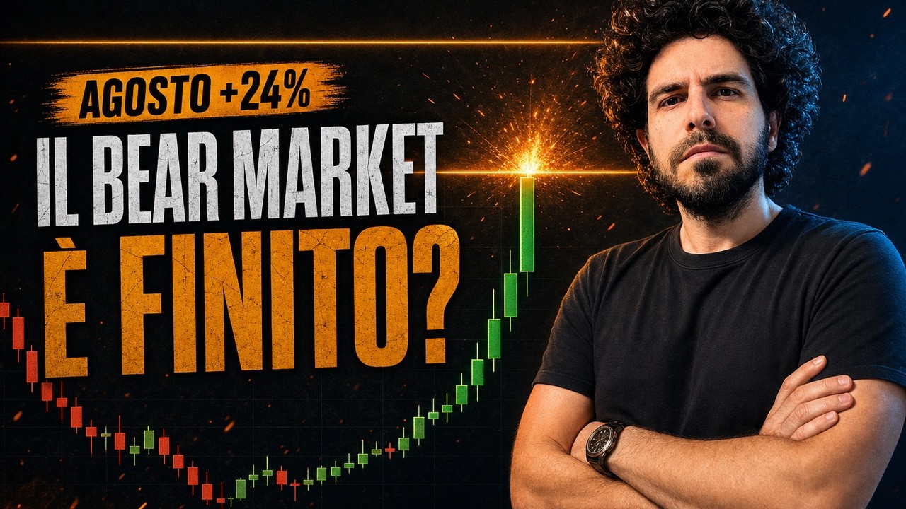 Bitcoin chiude agosto a +24%: è finito il bear market?