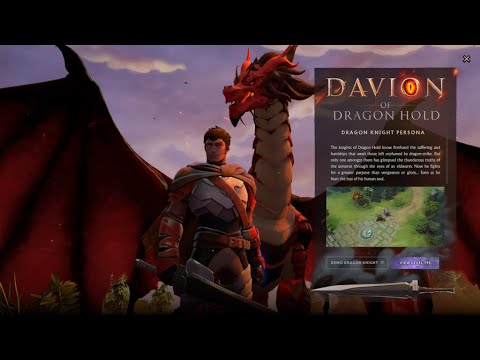 Dota 2 Battlepass 2021 Dragon Knight Persona