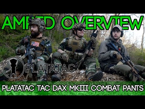 Amped Overview - Platatac TAC DAX MkIII Woodland Combat Pants - Exclusively from Amped!