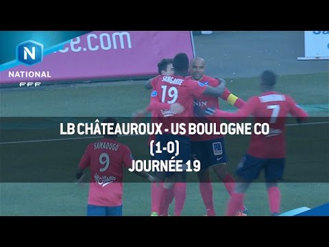 J19 : LB Châteauroux - US Boulogne CO (1-0), le résumé
