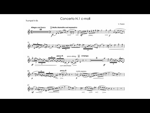 Vladimir Peskin: Concerto n.1 (Goran Milanović, trumpet) I