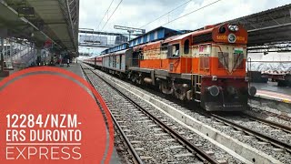 preview picture of video 'ERS Wdm-3A Taking charge of 12284/NZM-ERS DURONTO EXPRESS Furiously Skips NVS........'