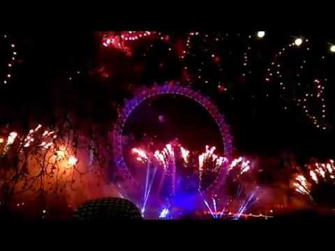 London NYE Fireworks 2015