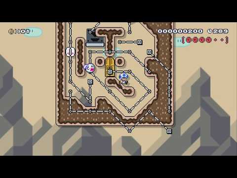 Mario in Pac Man by Basko - Super Mario Maker 2 - No Commentary 1bx 1by
