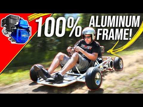 We Built an Ultra Lightweight Go Kart with a 500cc Big Block Engine!