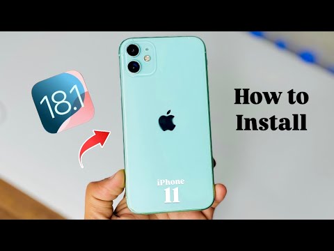 iOS 18.1 Beta 4 Update on iPhone 11  ~ How to install iOS 18.1 Beta 4 on iPhone 11