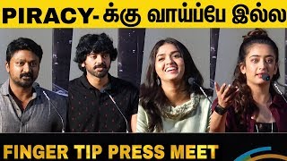 “Finger Tip” Press Meet | Krishna | Ashwin Kakumanu | Akshara Haasan | Gayathrie | Sunaina | ZEE 5 video