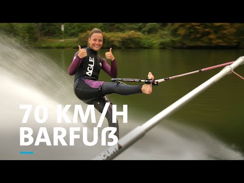 Jacky fährt barfuß ohne Skier Wasserski auf der Mosel | SWR Heimat - Menschen in Rheinland-Pfalz